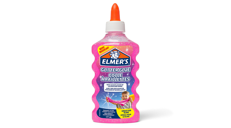 Elmer's Glitteres ragasztó Rózsaszín (177ml) 2077249 (7370068001)