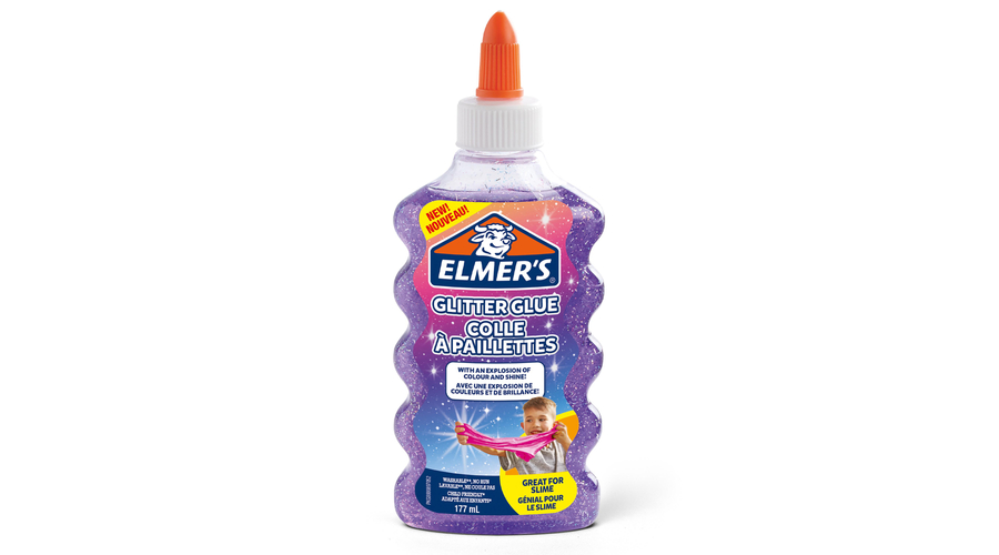 Elmer's Glitteres ragasztó Lila (177ml) 2077253 (7370068004)