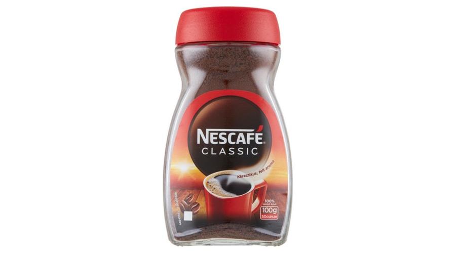 Nescafé instant kávé, üveges, 100 g